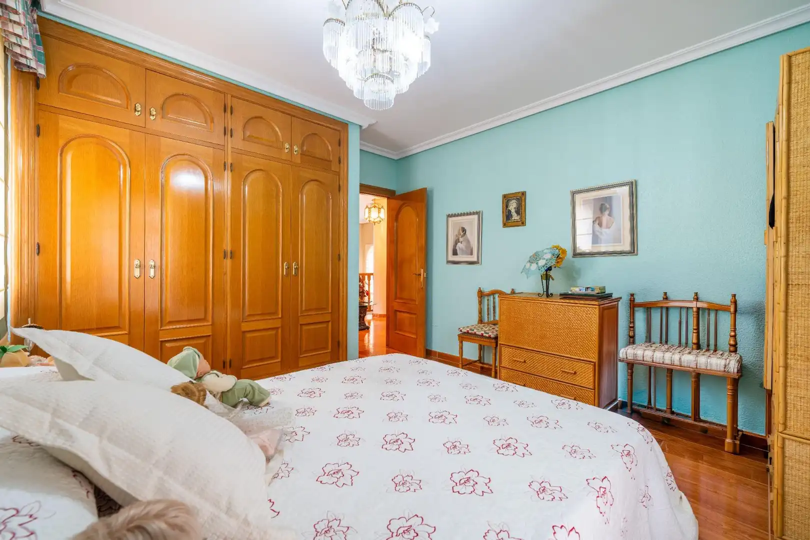 Bedroom of Houses for sale in Roquetas de Mar  with Air Conditioner, Private garden and Terrace