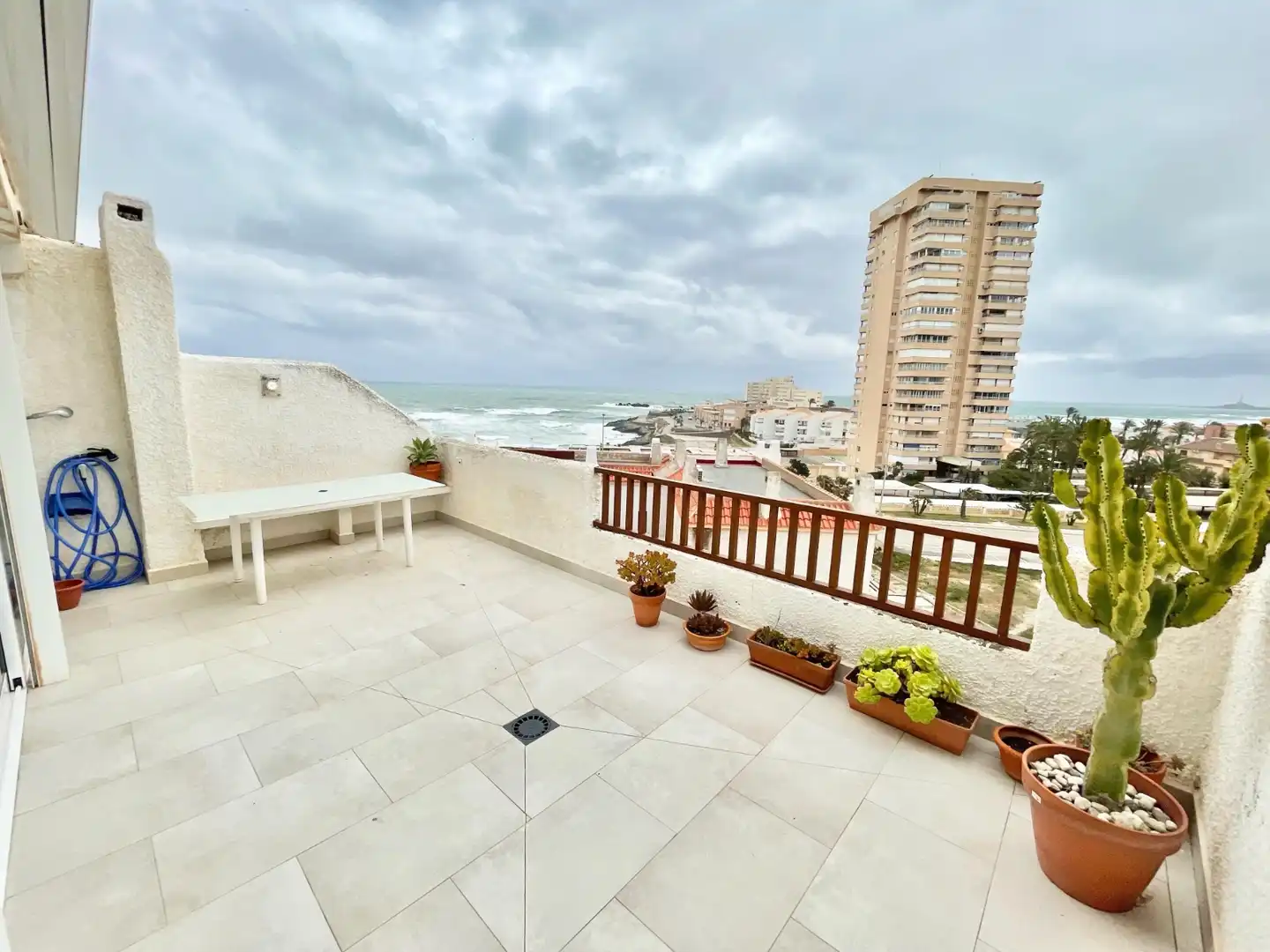 Terrace of Houses for rent in La Manga del Mar Menor  with Air Conditioner, Heating and Terrace