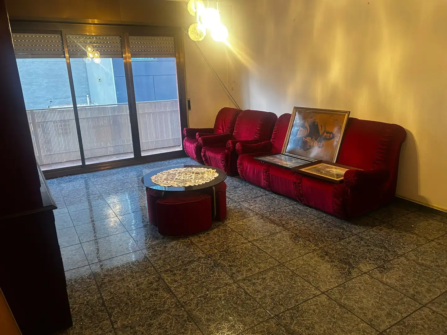Wohnzimmer von Wohnung zum Verkauf in Granollers mit Heizung, Ofen und Waschmaschine