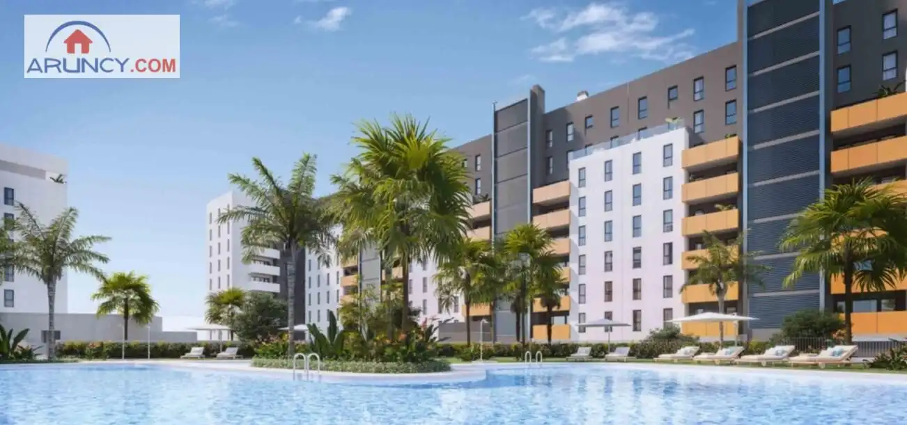 Exterior view of Flat for rent in Dos Hermanas  with Air Conditioner, Parquet flooring and Furnished