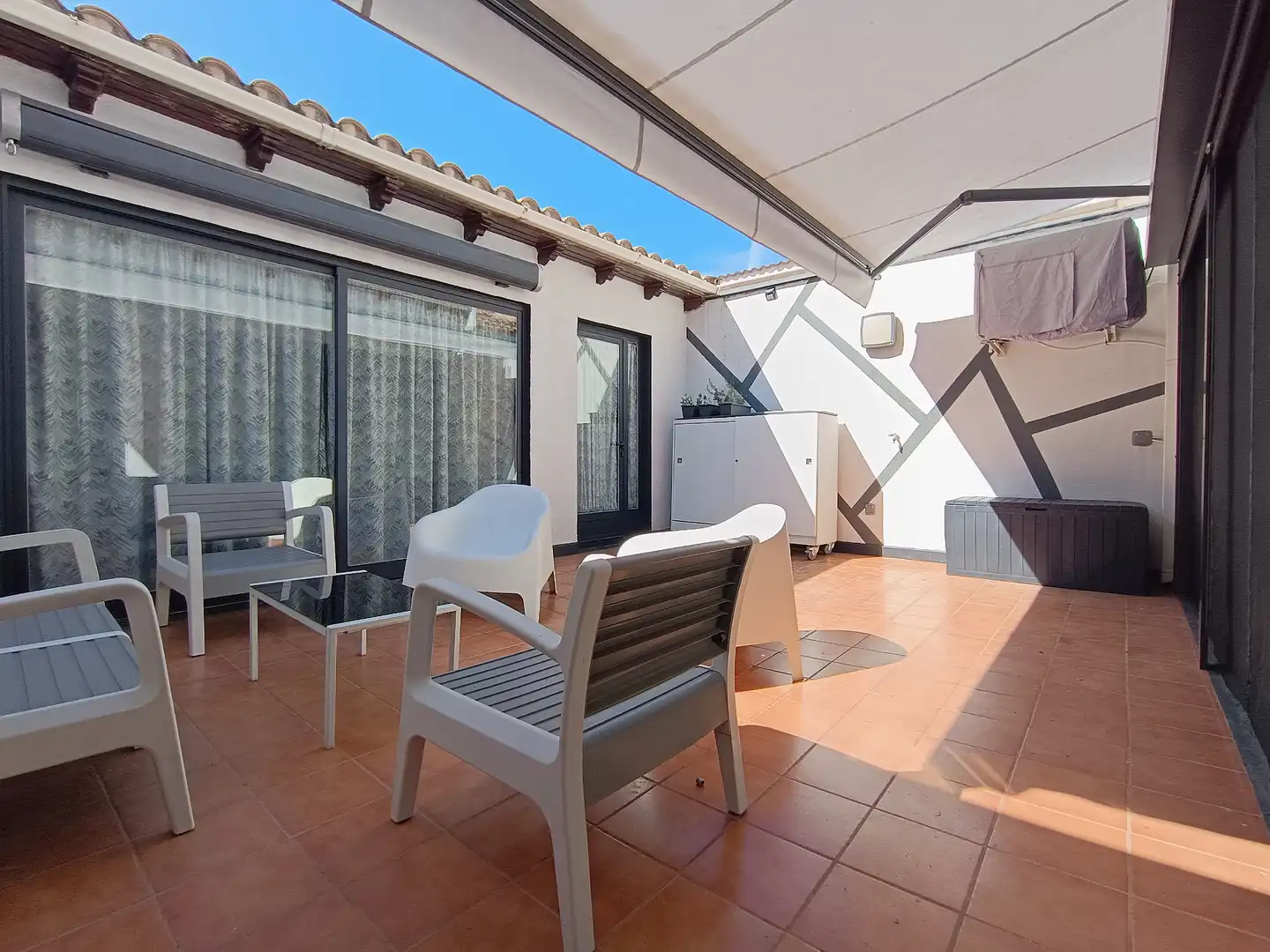 Terraza de Piso en venta en Brunete con Aire acondicionado, Calefacción y Jardín privado