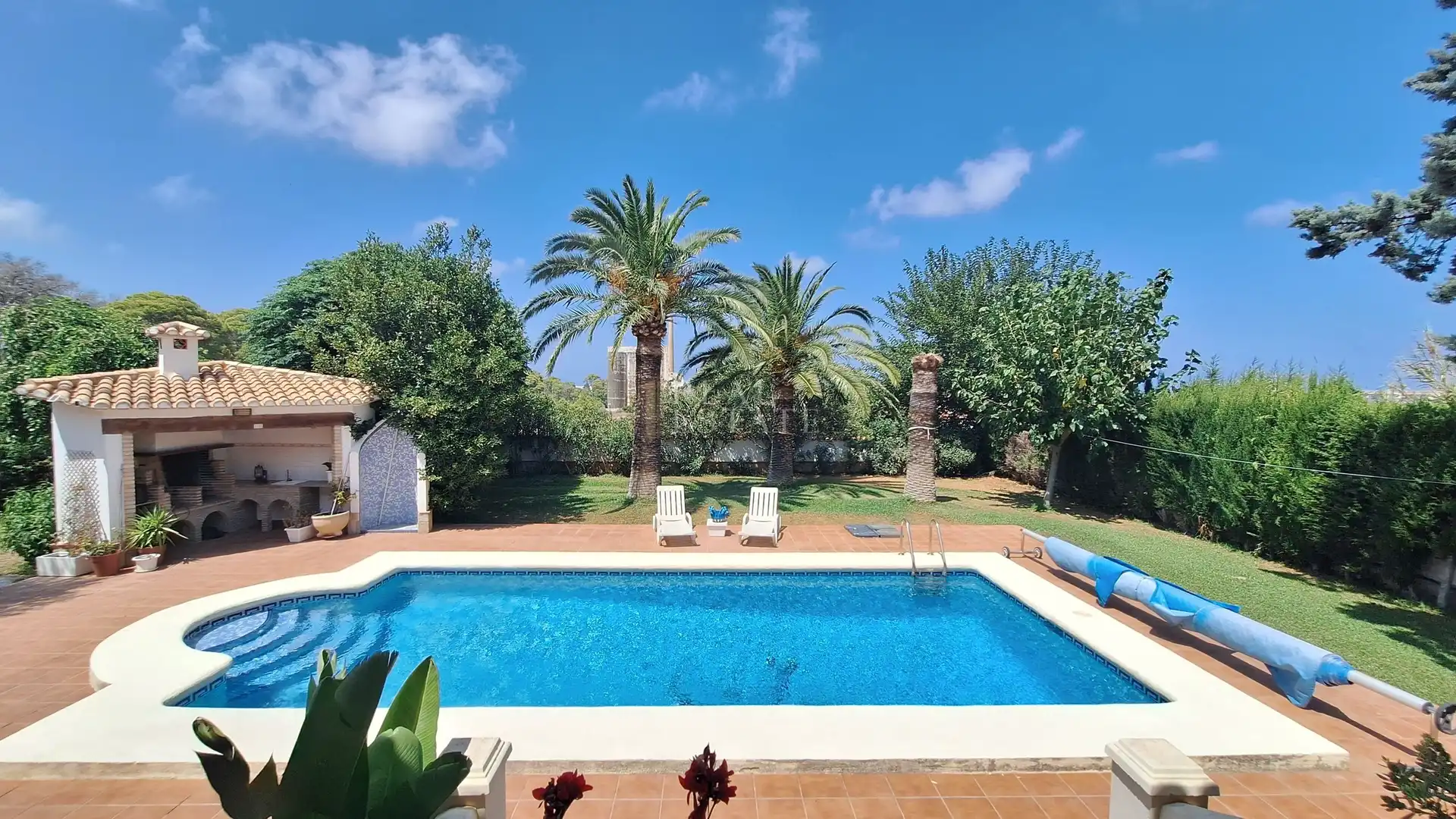 Piscina de Casa o chalet en venta en Dénia con Aire acondicionado, Calefacción y Terraza
