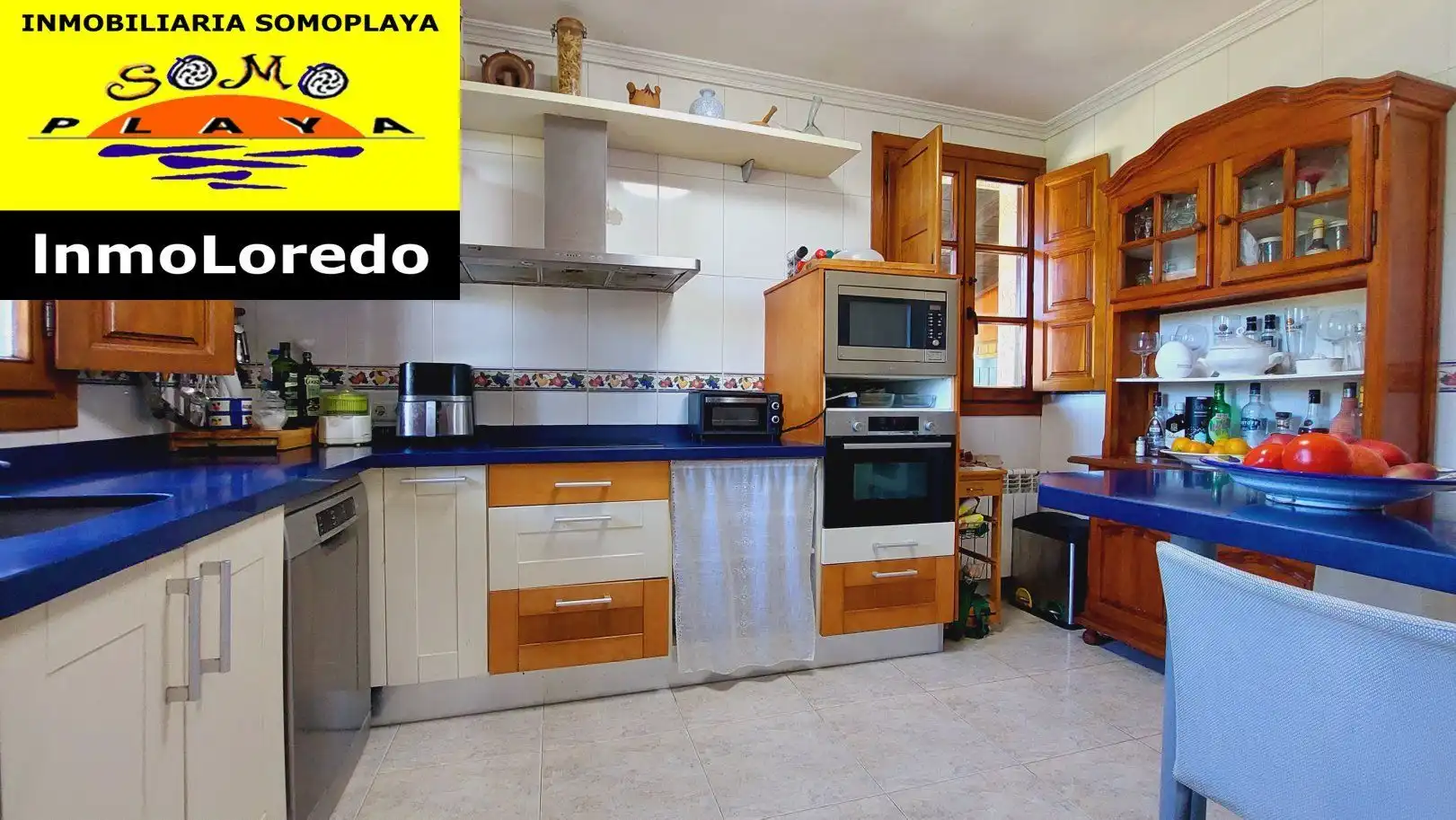 Cocina de Casa o chalet en venta en Ribamontán al Mar con Calefacción y Jardín privado