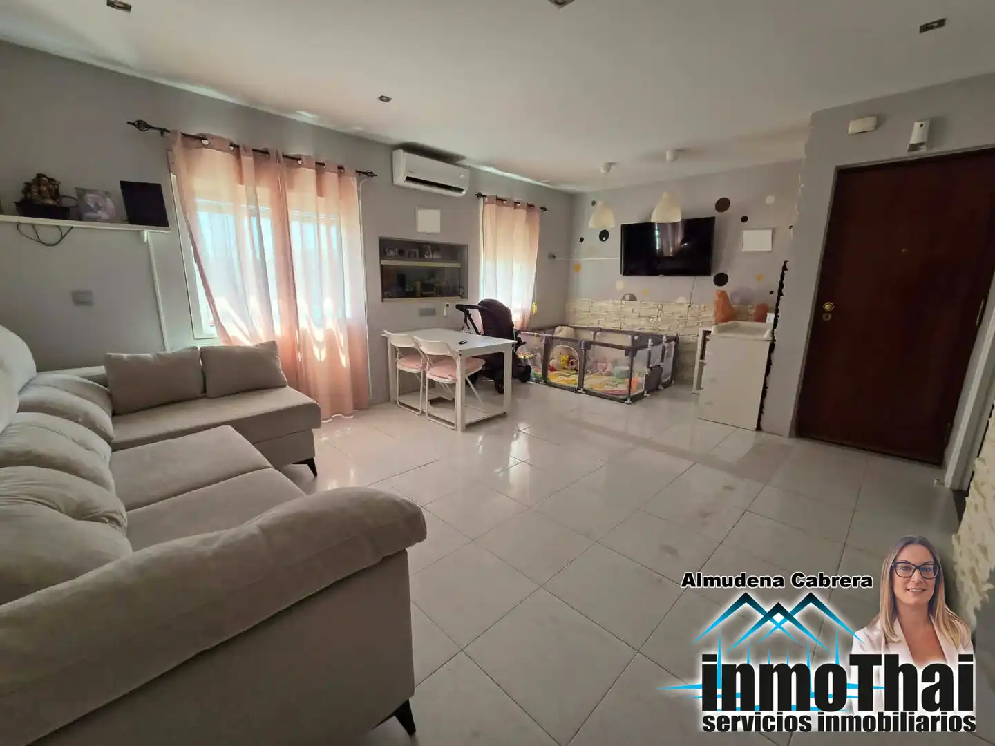 Sala de estar de Piso en venta en Jerez de la Frontera con Aire acondicionado