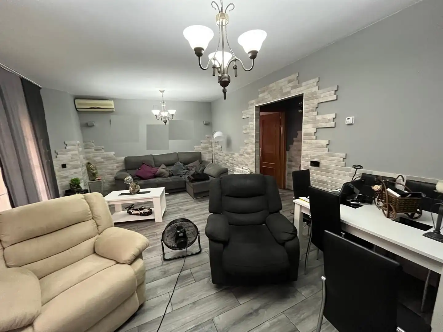 Living room of Houses for sale in San Martín de la Vega  with Air Conditioner and Heating