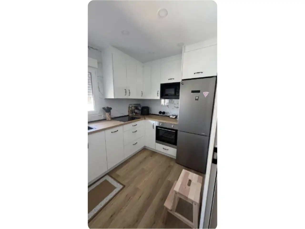 Kitchen of Flat for rent in Roquetas de Mar  with Air Conditioner, Terrace and Furnished