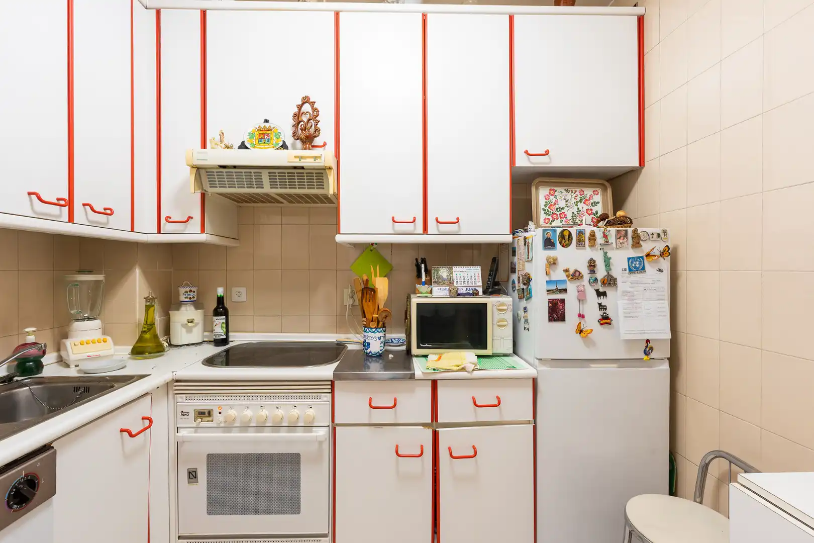 Kitchen of Flat for sale in Madrid  with Air Conditioner, Heating and Parquet flooring