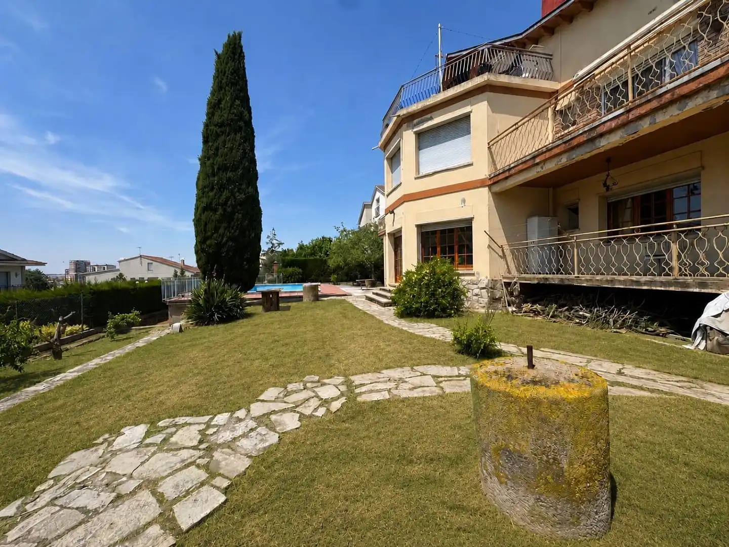 Jardí de Casa o xalet en venda en Cervera amb Calefacció, Jardí privat i Terrassa