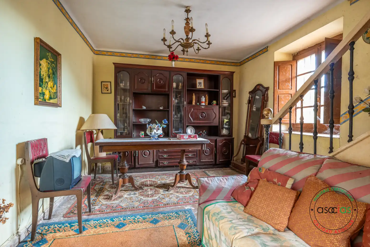 Sala d'estar de Casa o xalet en venda en Oviedo 