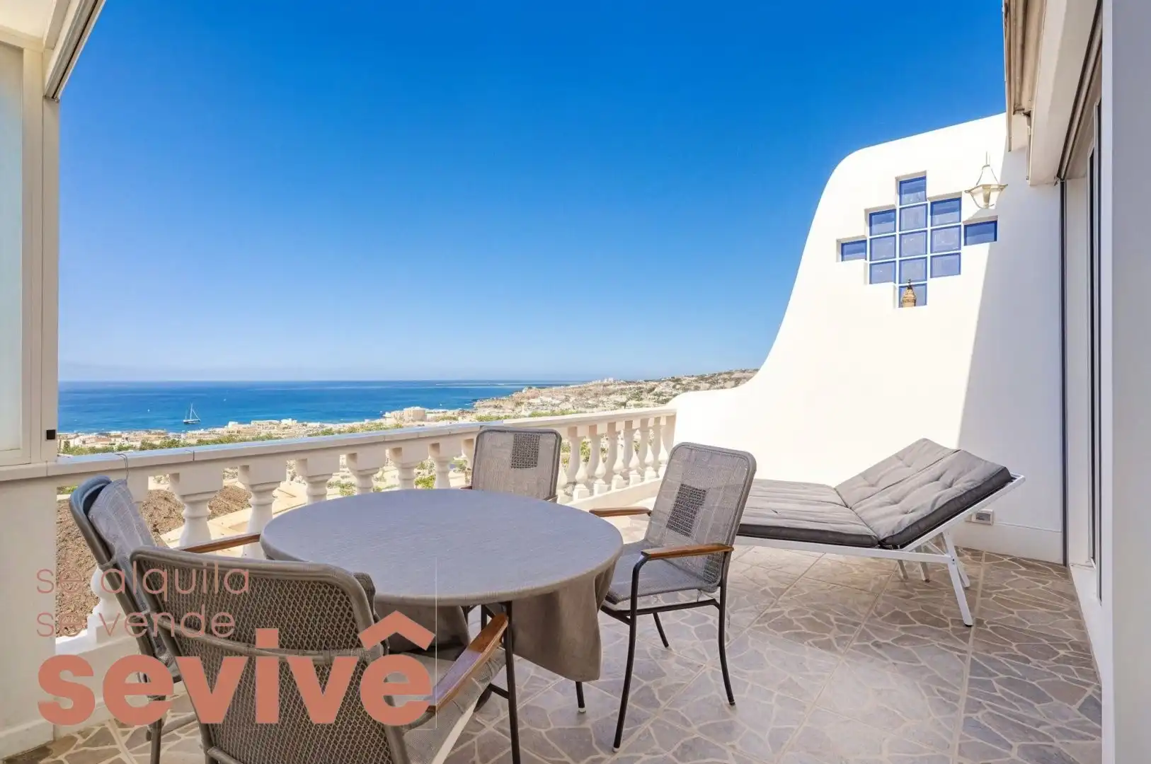 Terrace of Flat for sale in Adeje  with Air Conditioner, Terrace and Swimming Pool