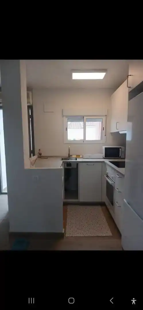 Cuina de Casa adosada en venda en L'Ametlla de Mar  amb Aire condicionat, Jardí privat i Parquet