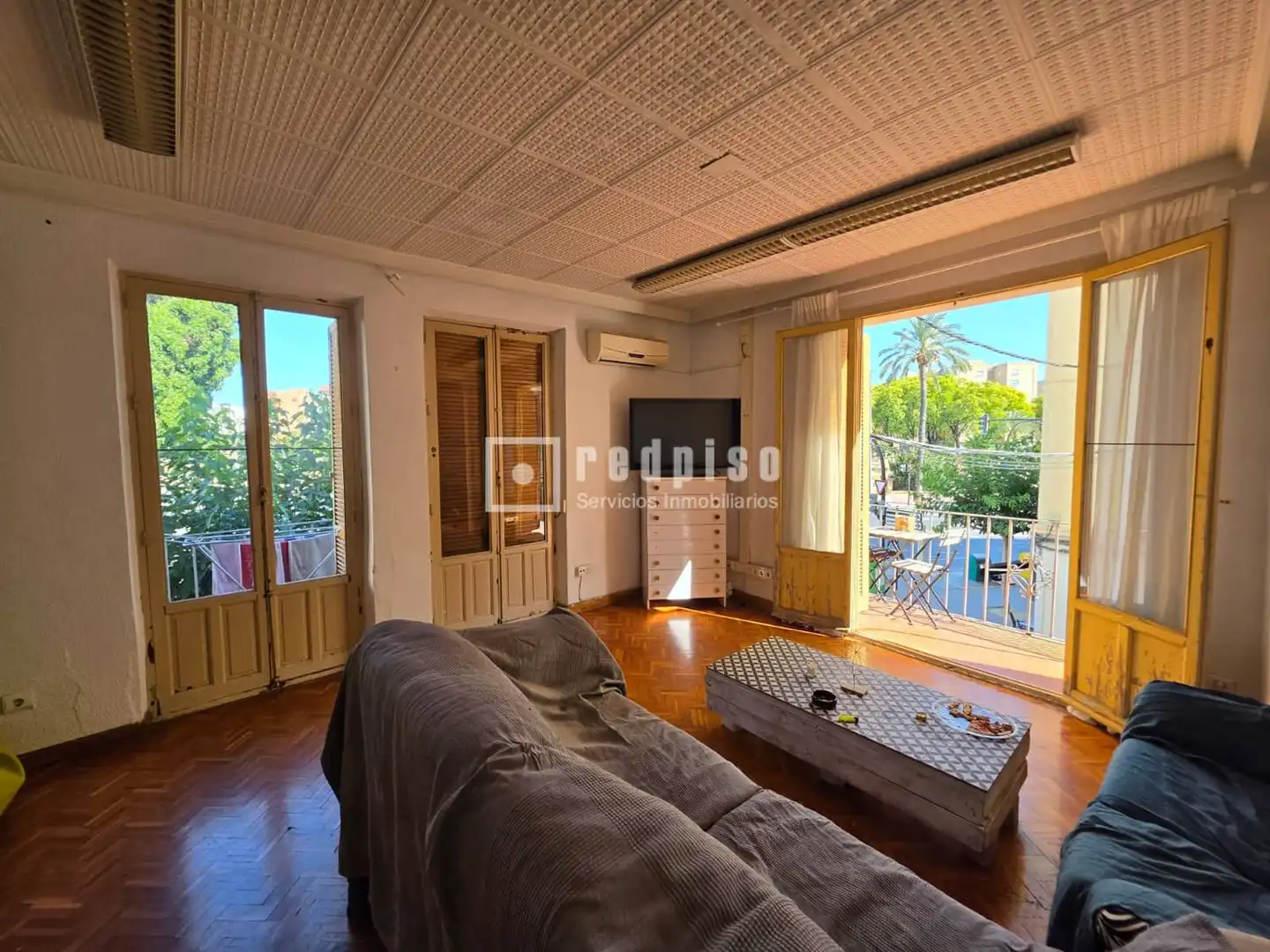 Sala d'estar de Pis en venda en Murcia amb Aire condicionat