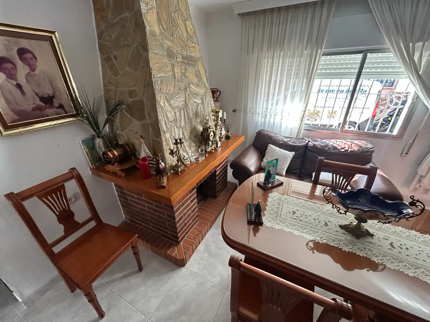 Sala d'estar de Casa adosada en venda en Vélez-Málaga amb Aire condicionat, Calefacció i Terrassa