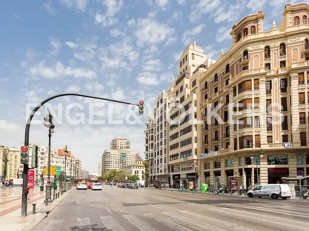 Exterior view of Flat for sale in Valencia  with Air Conditioner, Heating and Terrace