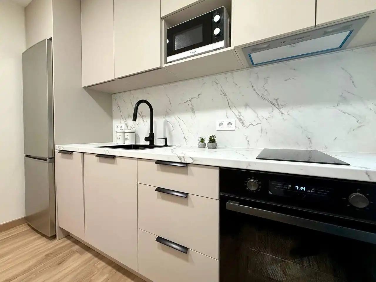 Cocina de Apartamento en venta en San Pedro del Pinatar con Aire acondicionado y Amueblado