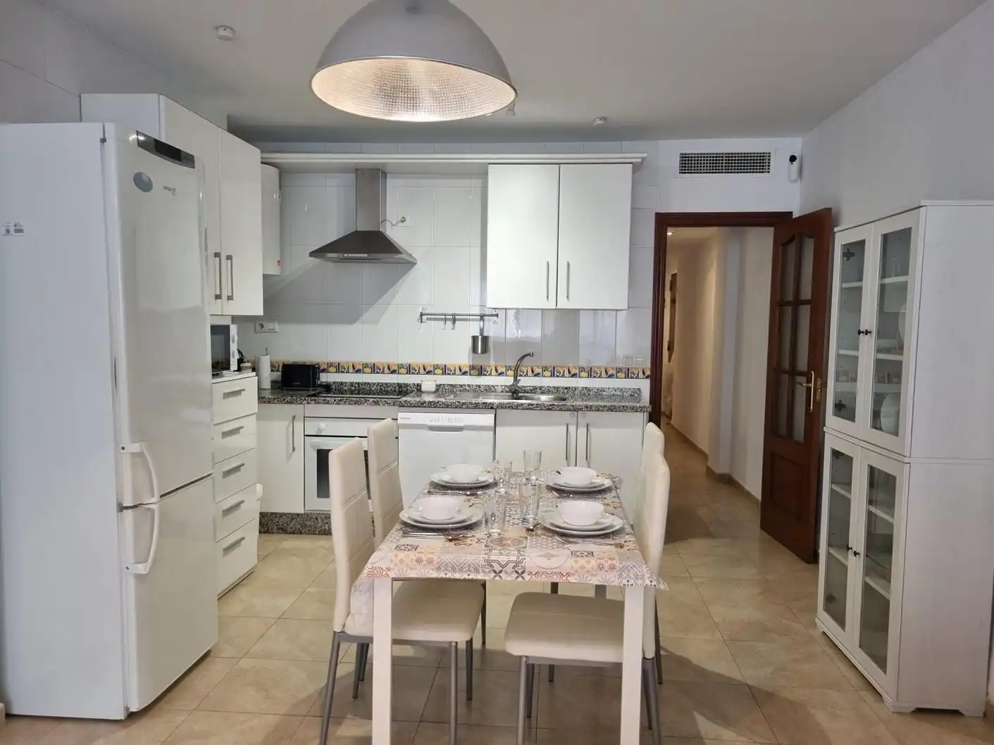 Cocina de Apartamento de alquiler en Torrox con Aire acondicionado, Calefacción y Amueblado