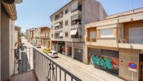 Exterior view of Single-family semi-detached for sale in Girona Capital  with Air Conditioner and Terrace