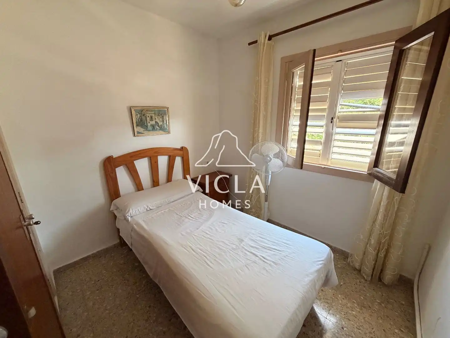 Bedroom of Flat for rent in Santa Eulària des Riu  with Heating, Furnished and Oven