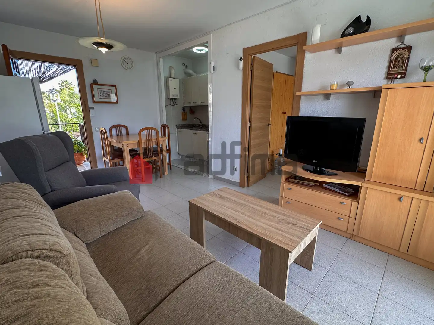 Sala d'estar de Apartament en venda en Altafulla amb Moblat i Balcó
