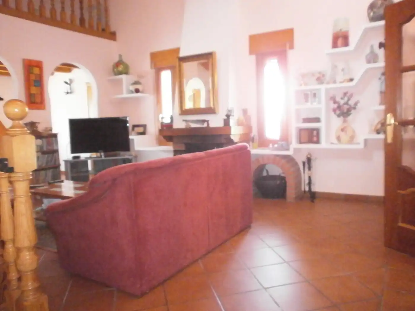 Living room of Houses for sale in Abades  with Heating, Private garden and Swimming Pool