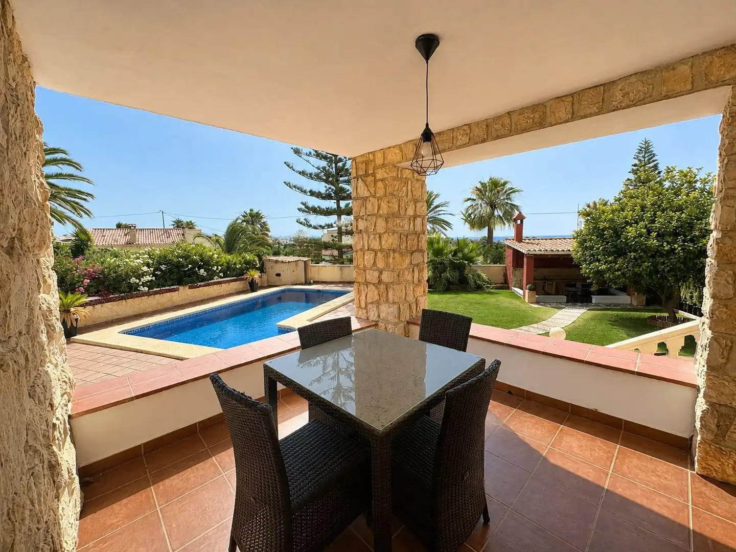 Terrace of Houses for sale in Calpe / Calp  with Air Conditioner, Heating and Private garden