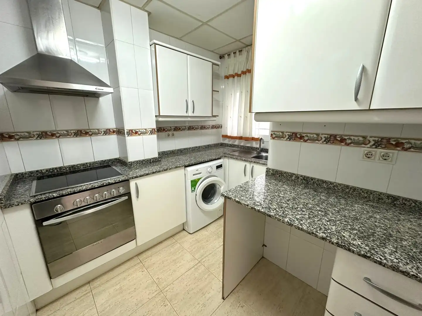 Kitchen of Flat for sale in Benicarló  with Terrace, Furnished and Oven