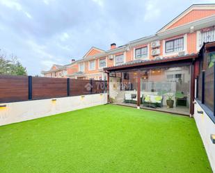 Terrace of Single-family semi-detached for sale in Arroyomolinos (Madrid)  with Air Conditioner, Heating and Community pool