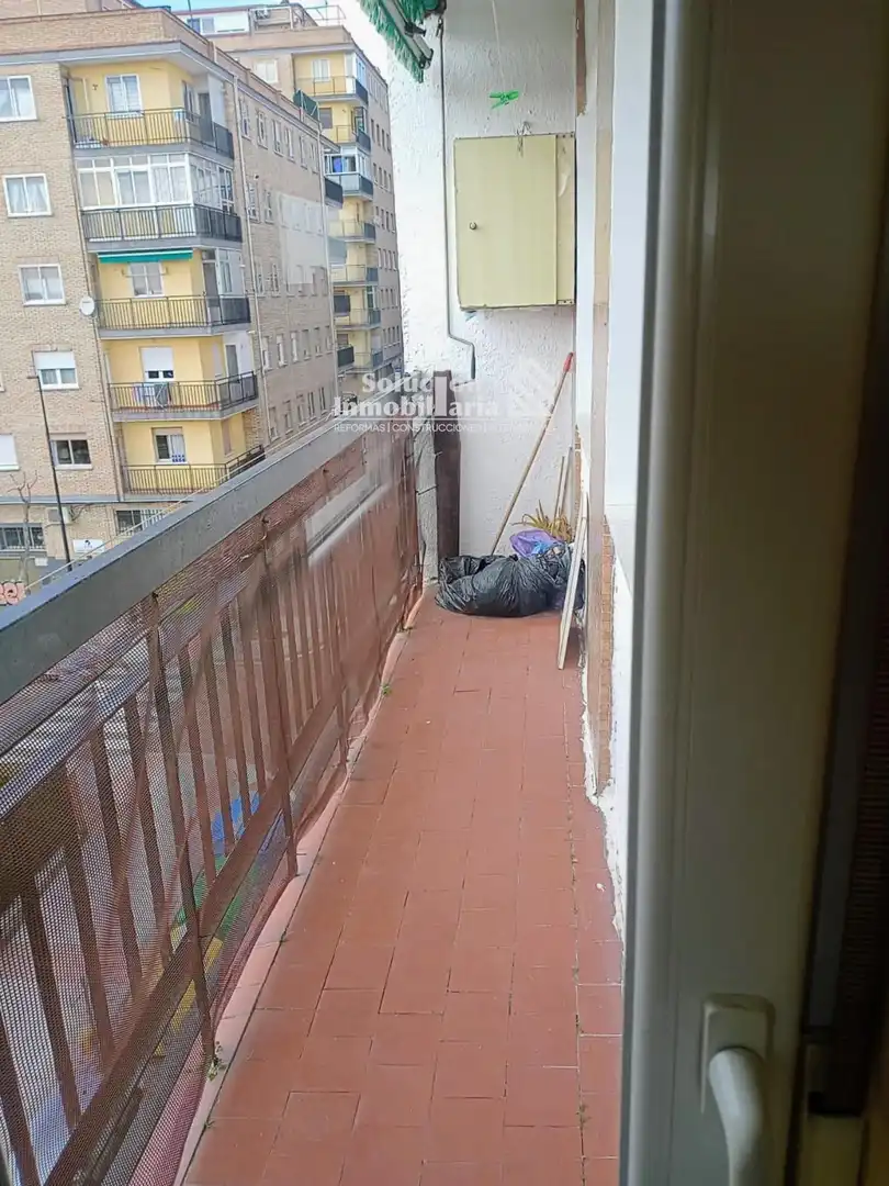 Balcony of Flat for rent in Salamanca  with Heating, Terrace and Furnished