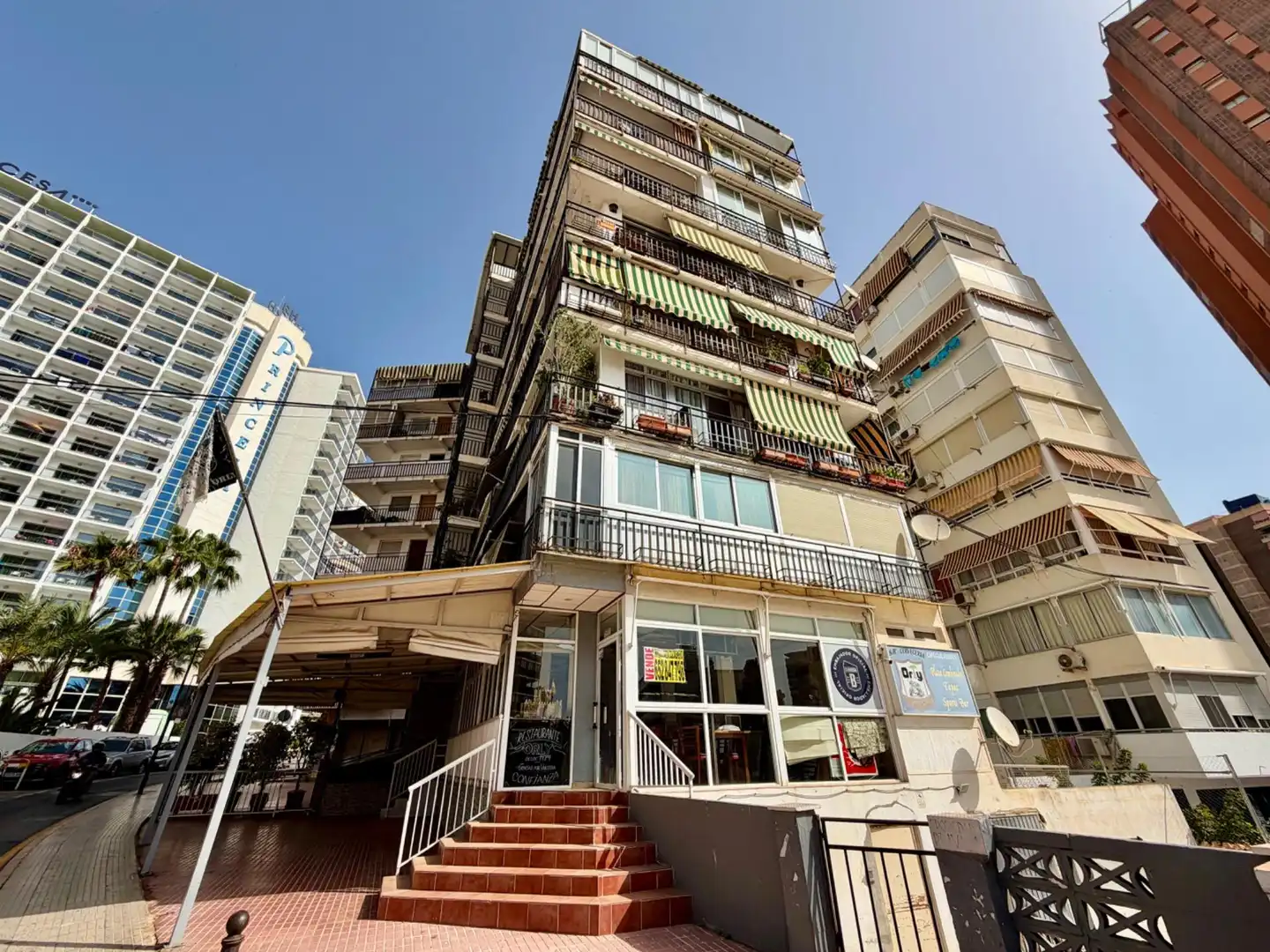 Vista exterior de Piso en venta en Benidorm con Terraza