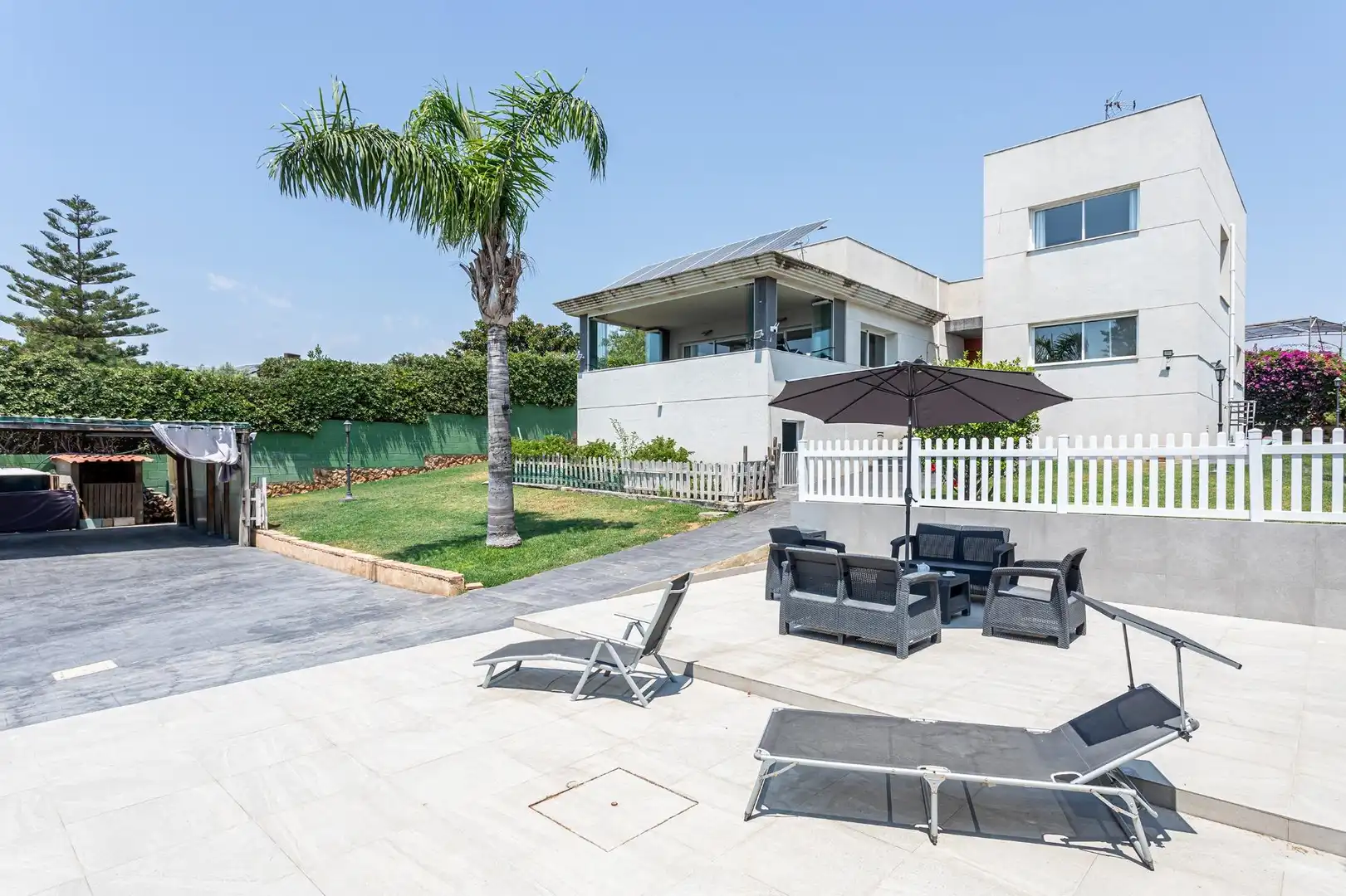 Terraza de Casa o chalet en venta en Torrent con Aire acondicionado, Calefacción y Jardín privado