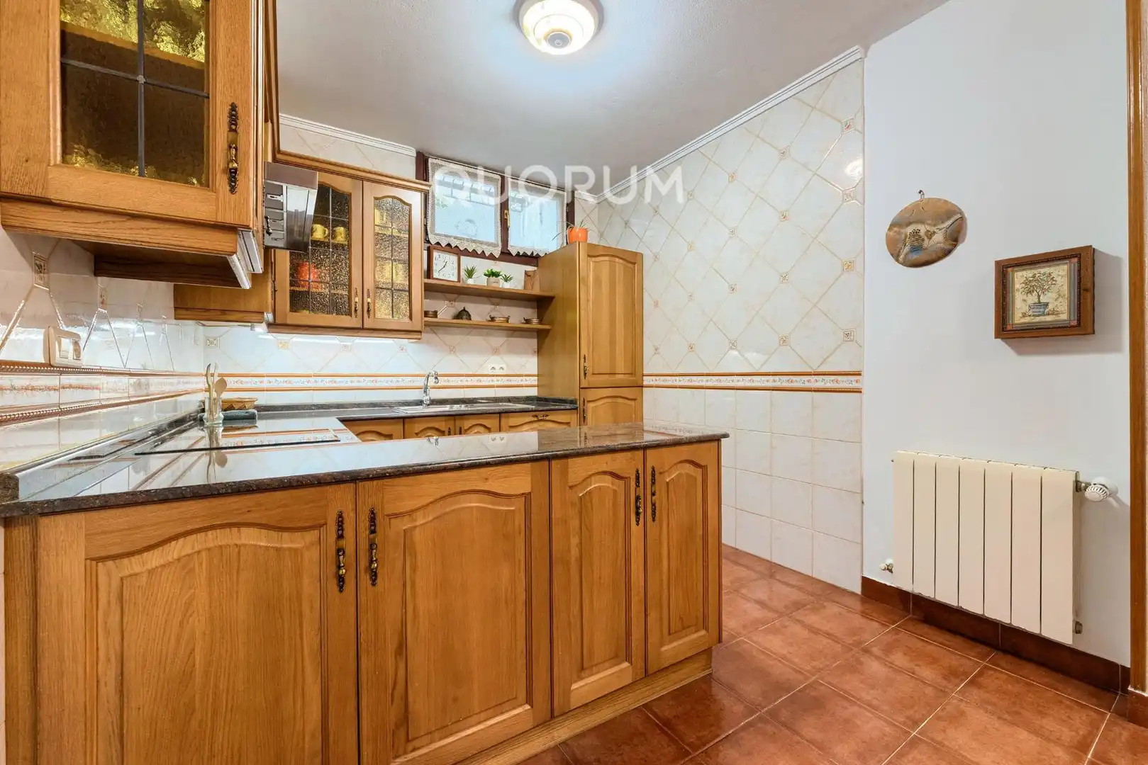 Cocina de Casa adosada en venta en Basauri  con Calefacción, Jardín privado y Terraza
