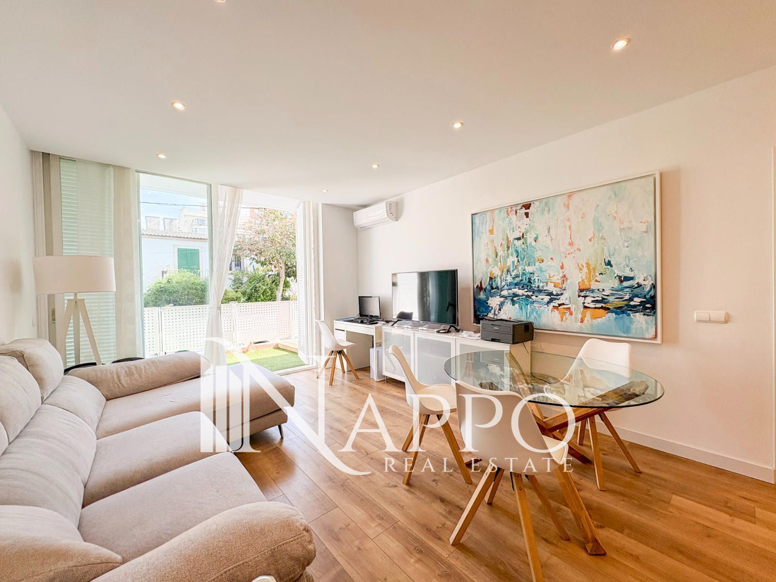 Sala de estar de Piso en venta en  Palma de Mallorca con Aire acondicionado, Calefacción y Terraza