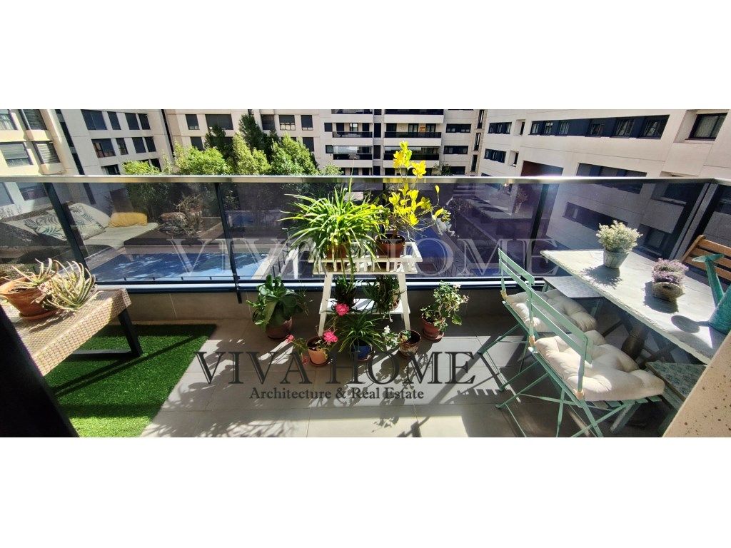 Terrace of Flat for sale in  Madrid Capital