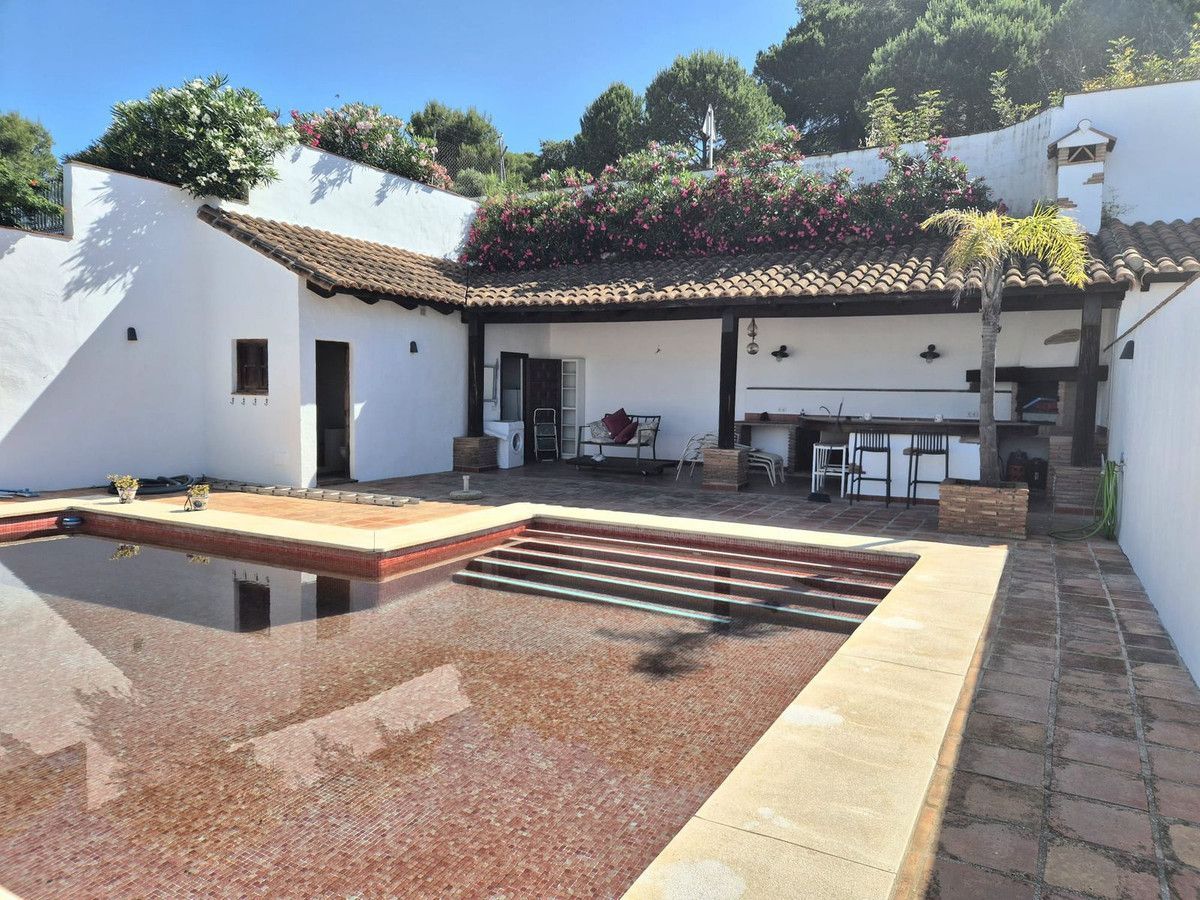 Piscina de Casa adosada en venda en Málaga Capital amb Aire condicionat, Jardí privat i Terrassa