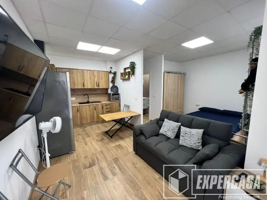 Sala d'estar de Estudi en venda en Alaquàs amb Moblat