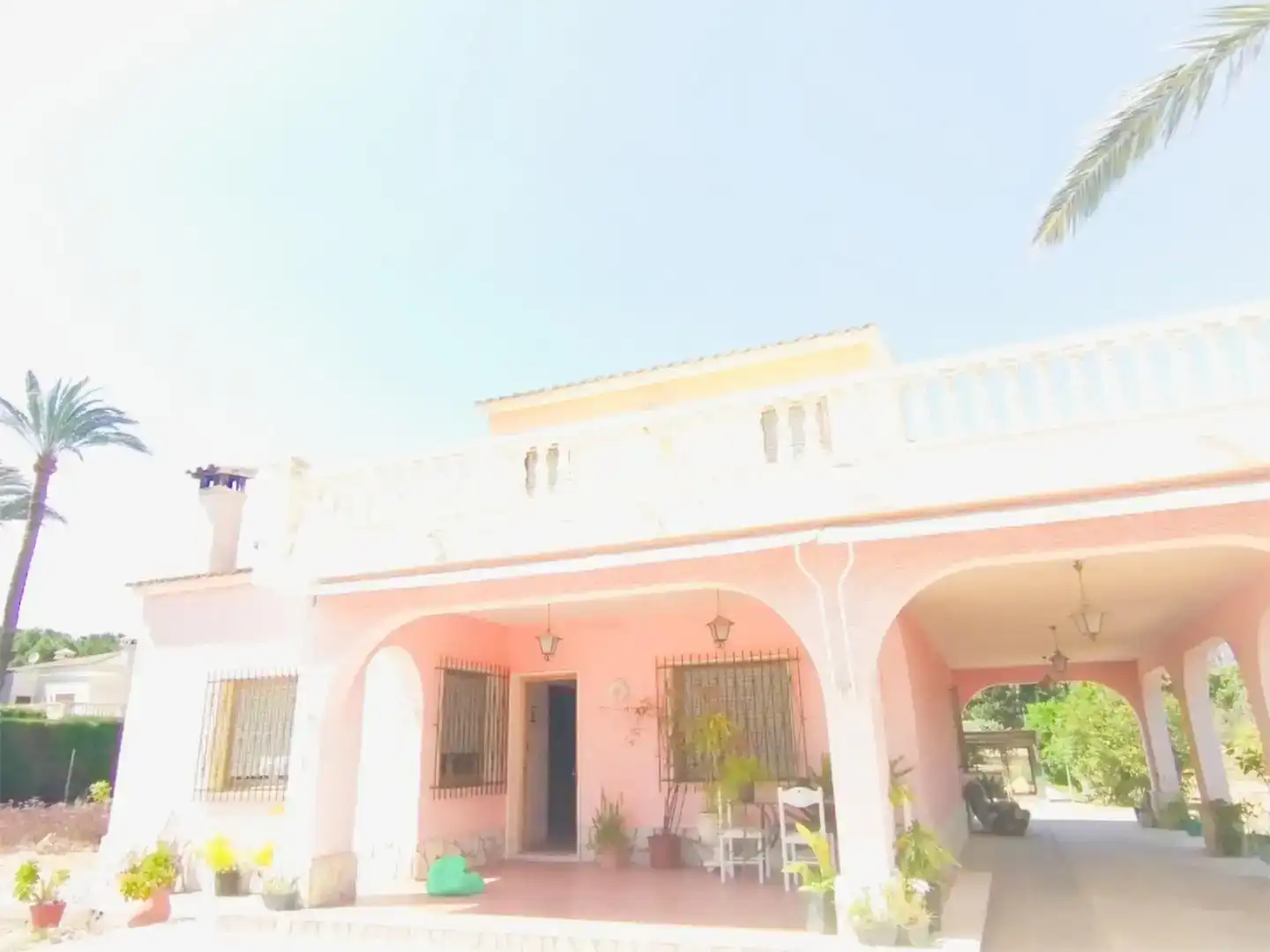 Exterior view of Houses for sale in Elche / Elx  with Air Conditioner