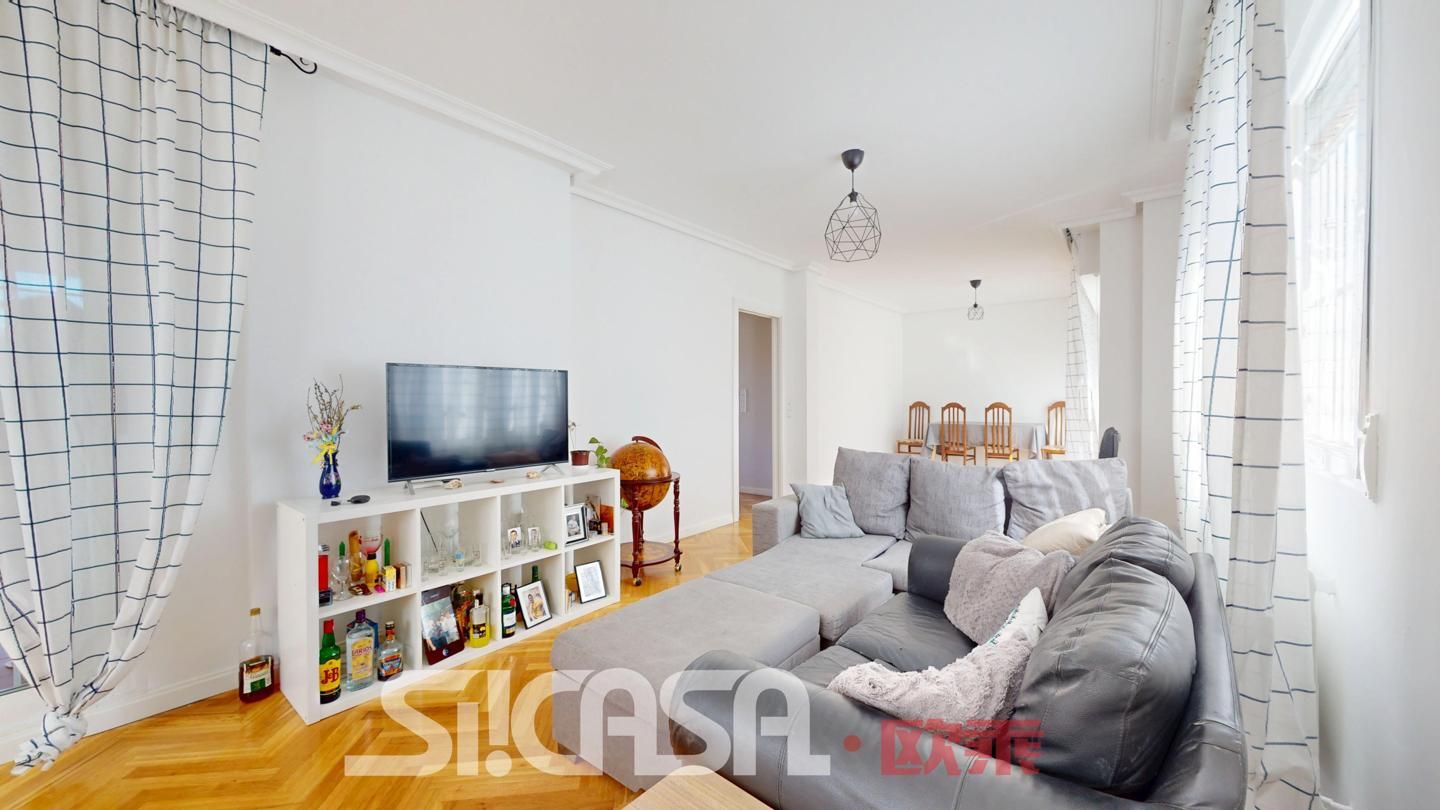 Living room of Single-family semi-detached for sale in Torrejón de la Calzada  with Air Conditioner, Heating and Parquet flooring
