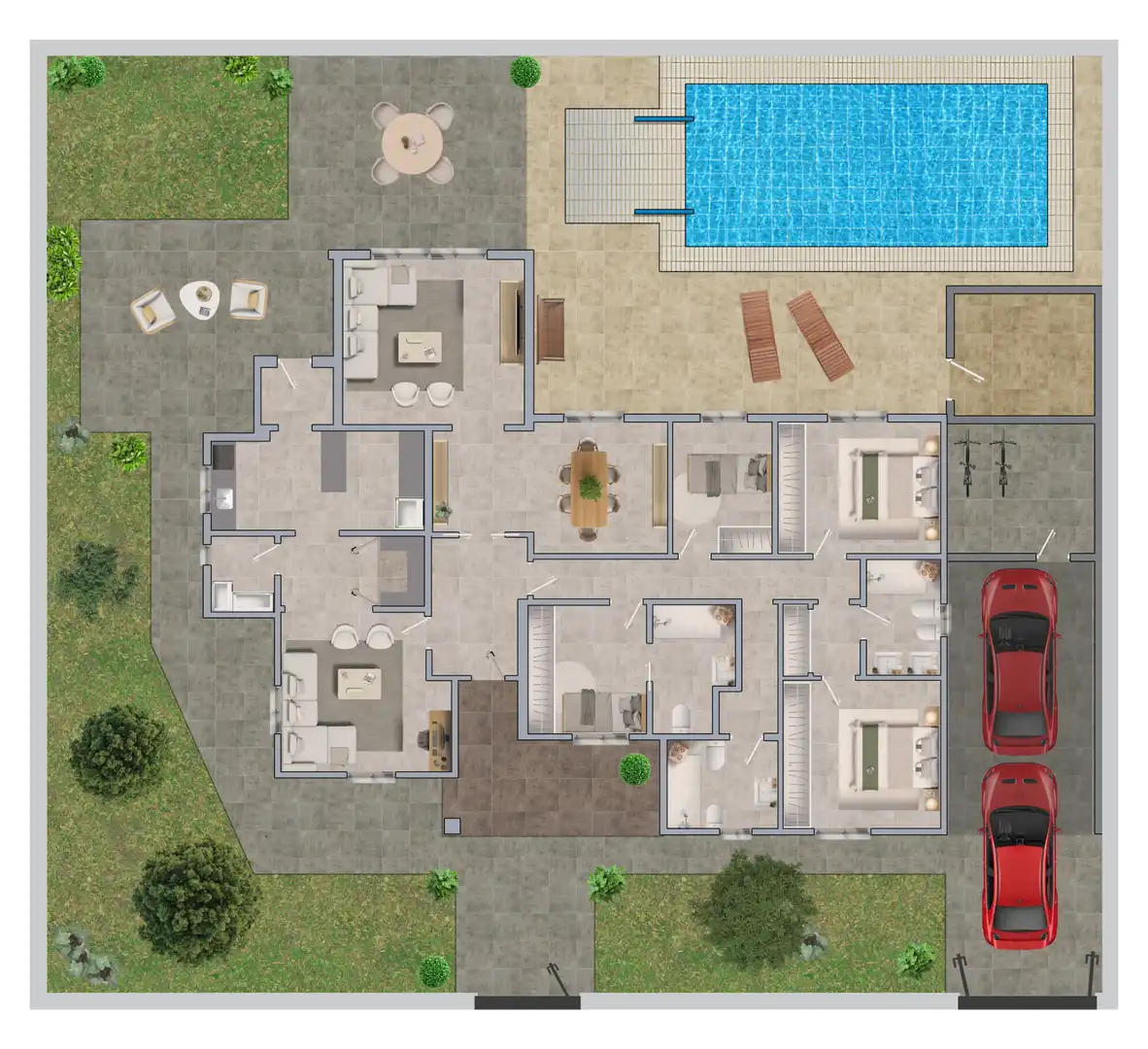 Villa avec piscine à vendre à Palomares del Río, imagen 2