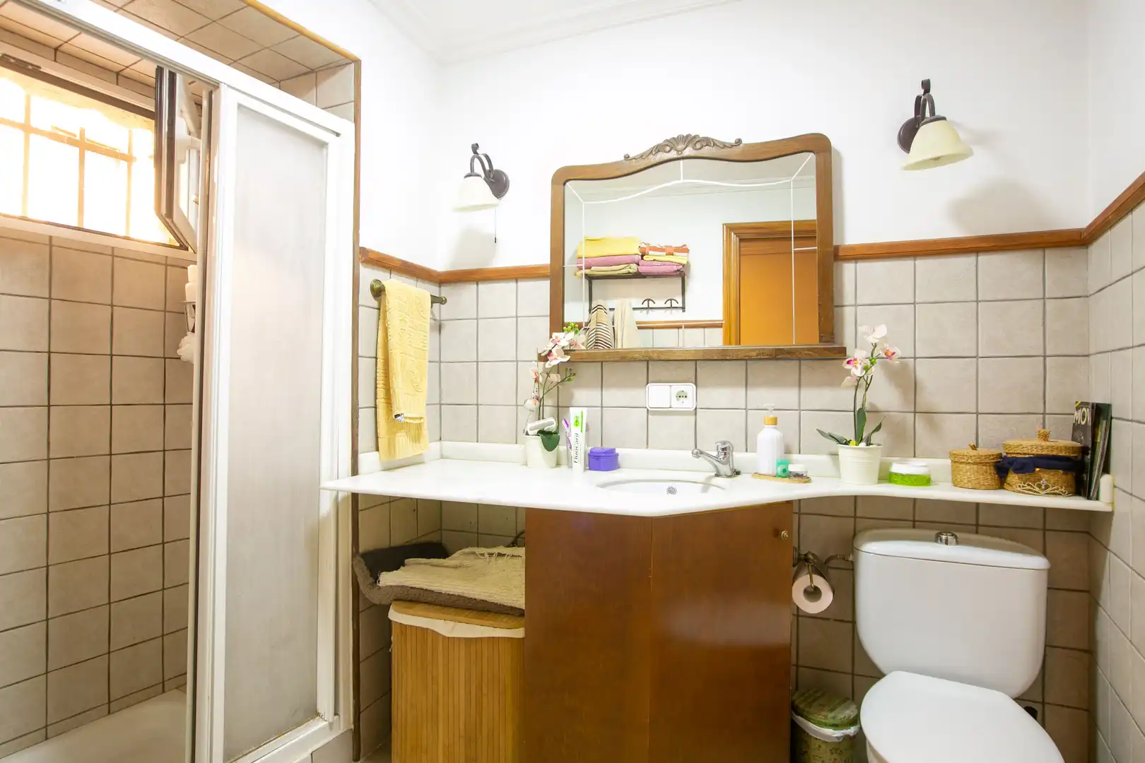 Bathroom of Houses for sale in Mendigorria  with Terrace, Furnished and Balcony
