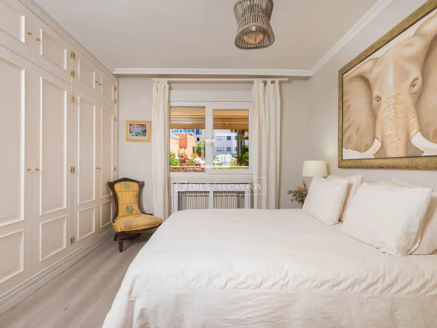 Schlafzimmer von Wohnung zum Verkauf in Eivissa mit Klimaanlage, Privatgarten und Terrasse