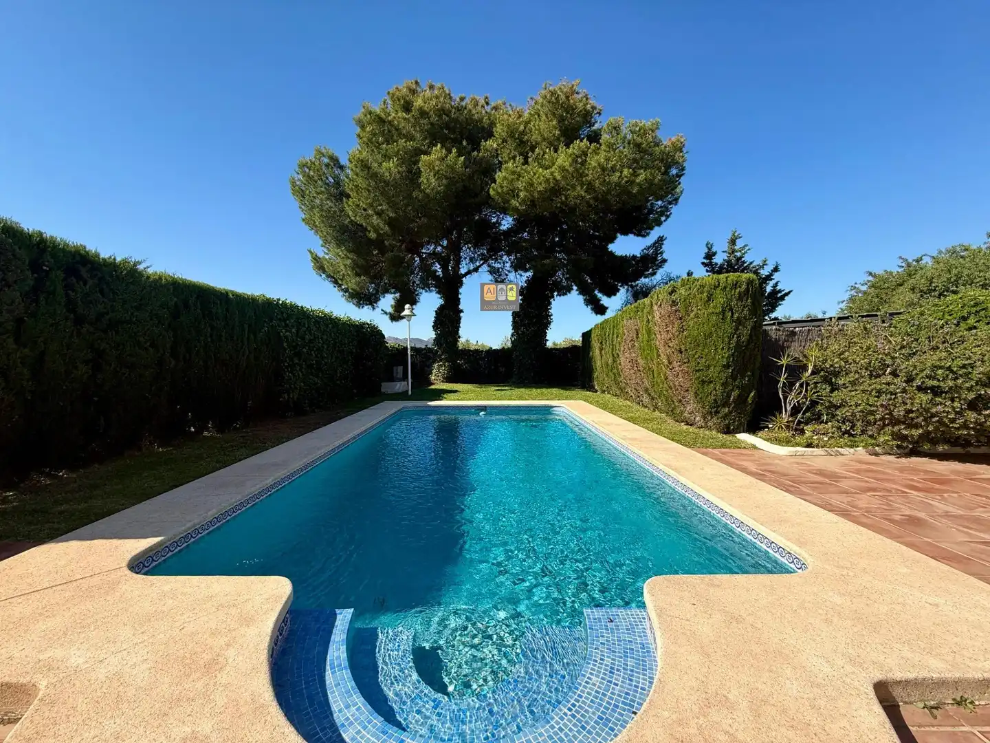 Piscina de Casa o chalet de alquiler en L'Alfàs del Pi con Aire acondicionado, Calefacción y Jardín privado
