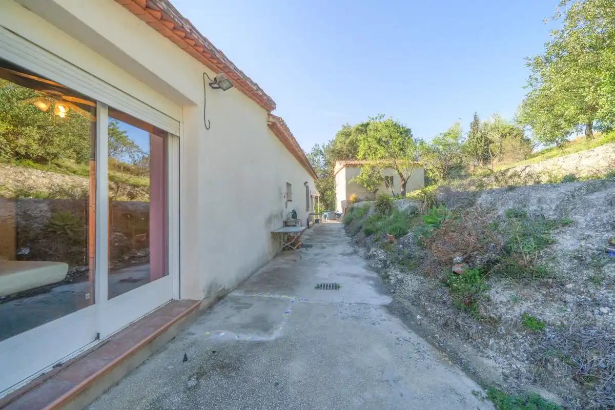 Vista exterior de Casa o chalet en venta en La Vall de Gallinera con Aire acondicionado, Calefacción y Jardín privado