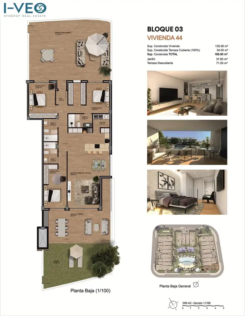 Flat with terrace for sale in Monforte del Cid, imagen 15