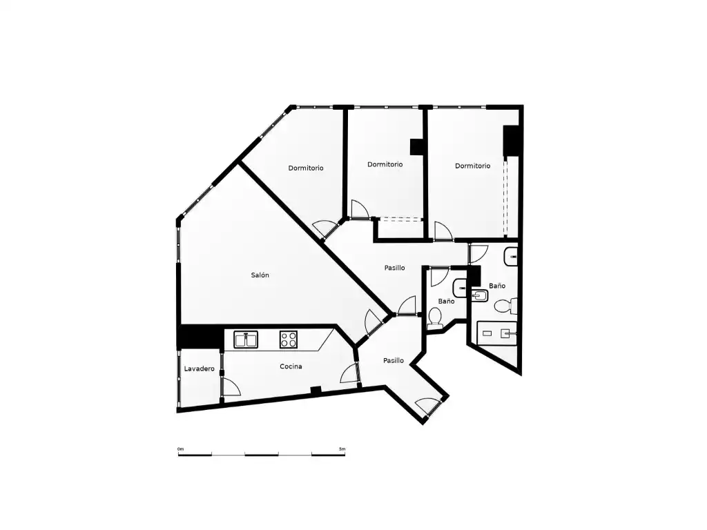 Piso en venta en Calle Padre Vela, Parque Ribalta - Plaza de Toros