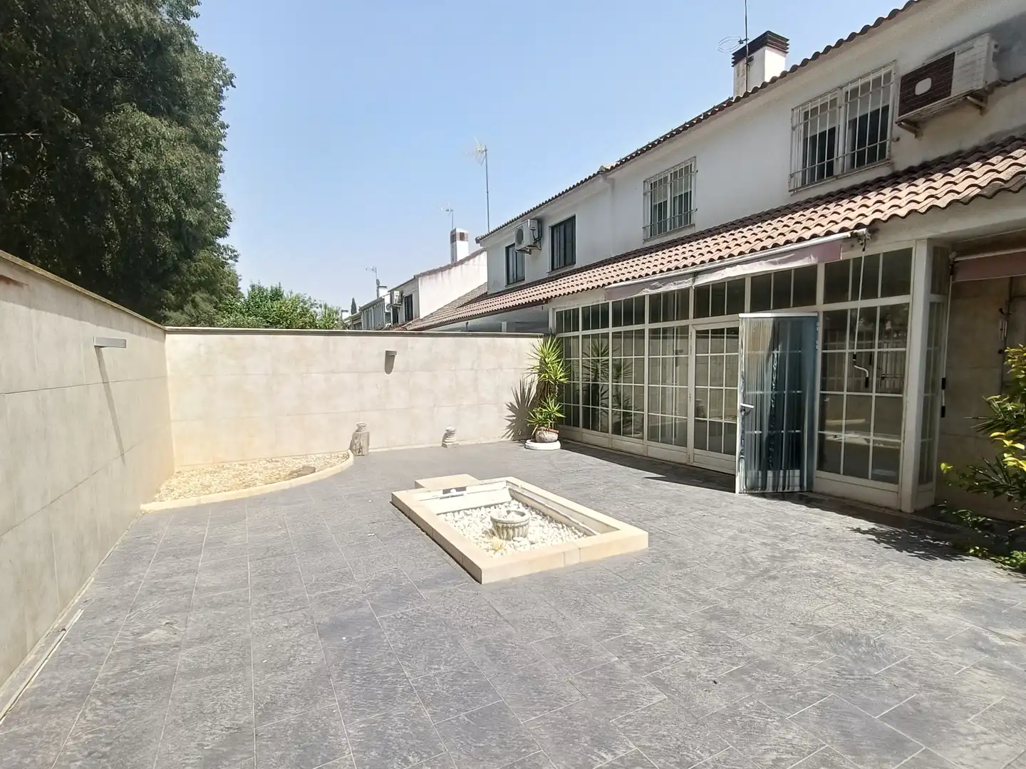 Terrassa de Casa o xalet en venda en Ciudad Real amb Aire condicionat, Calefacció i Jardí privat