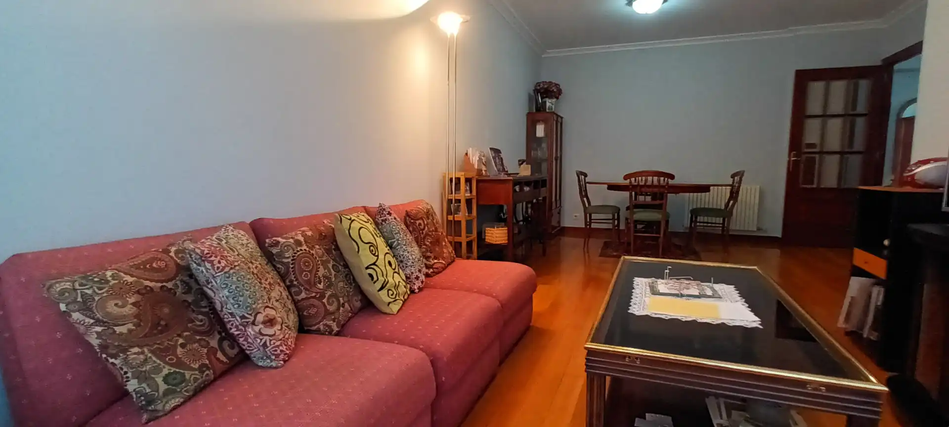 Sala de estar de Piso de alquiler en Vigo  con Calefacción, Amueblado y Internet