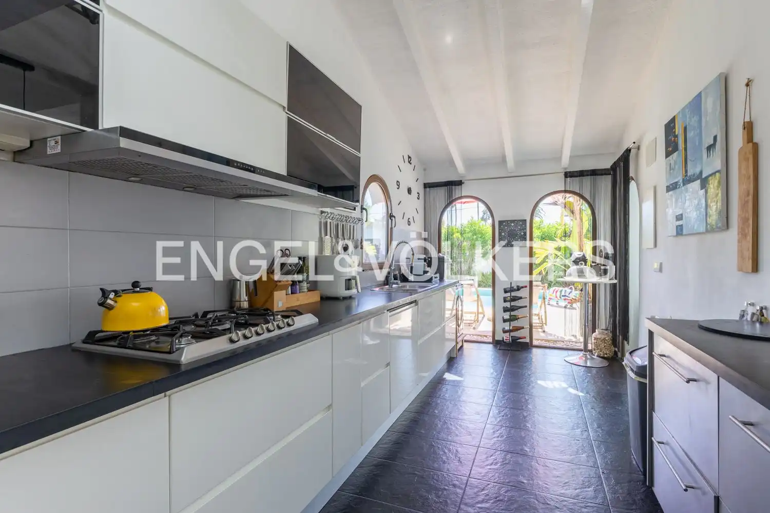 Kitchen of Houses for sale in Dénia  with Air Conditioner, Heating and Private garden