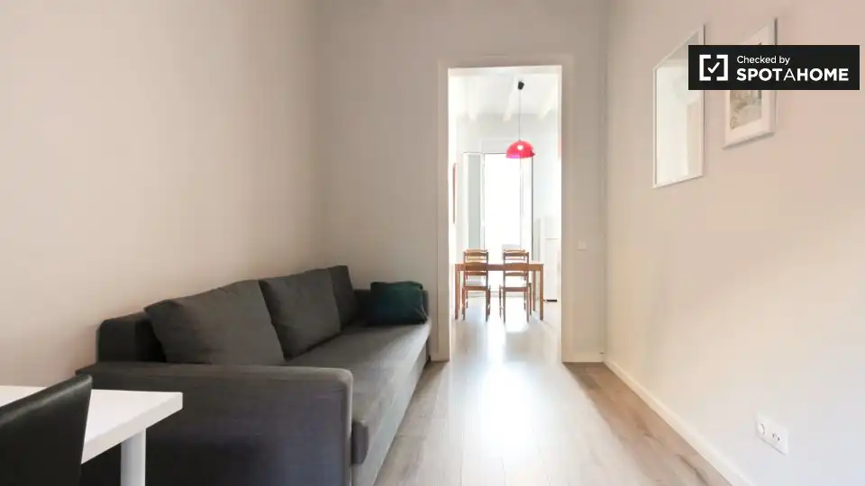 Flat with terrace to rent in Sants - Montjuïc, imagen 4