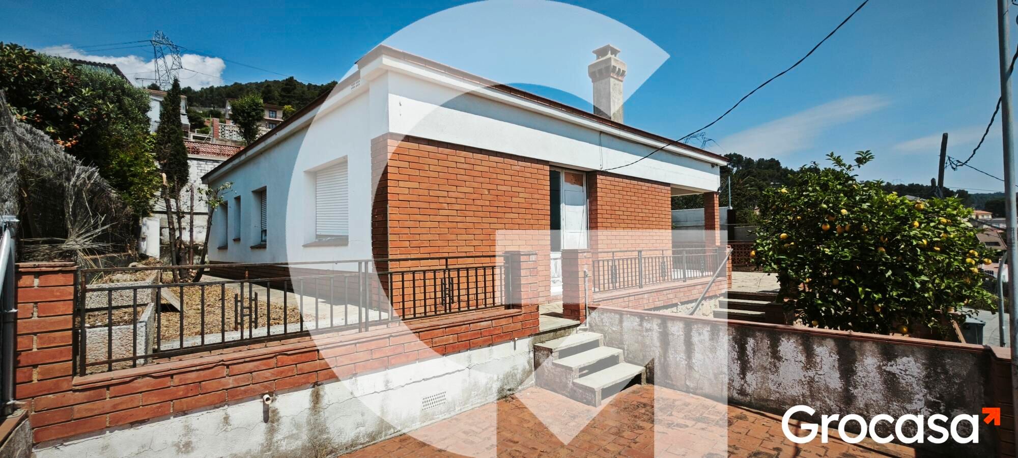 Exterior view of House or chalet for sale in Vallirana  with Private garden and Terrace