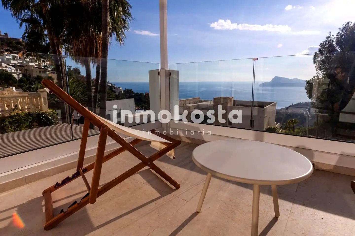 Terraza de Casa o chalet en venta en Altea con Aire acondicionado, Jardín privado y Terraza